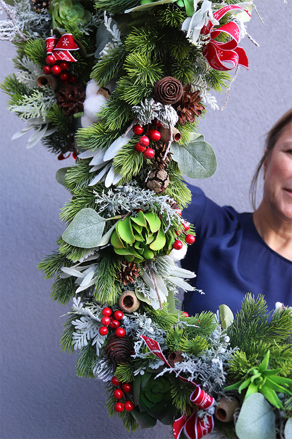 Reniferro Premium, świąteczna girlanda