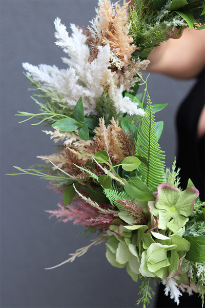 Boho Dega Subtelle, wianek na obręczy, śr.40cm