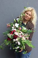 Lediata Nemirana, bukiet nagrobny we wkładzie