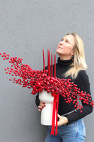 Karmin Design, świąteczny stroik adwentowy