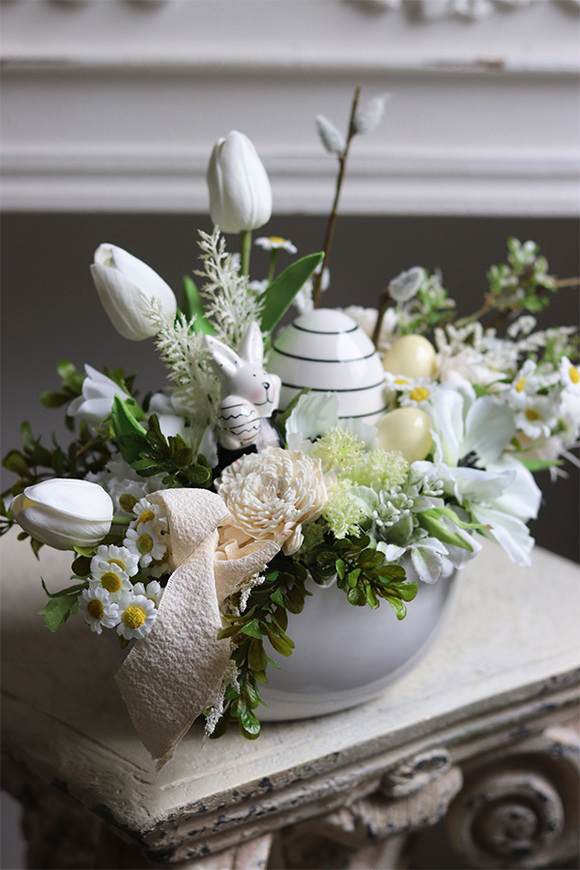 Black Easterika, nowoczesny stroik wielkanocny