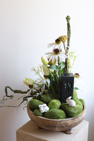 Solaris Design, dekoracja nagrobna z lampionem