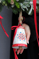 Winter Moon 2, wianek dekoracja na ścianę	