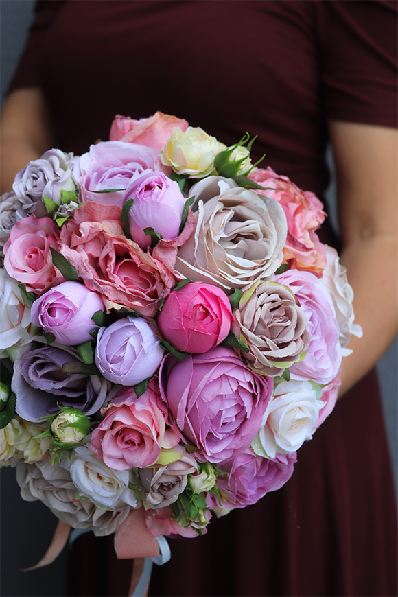 Cecilla 2, uroczy welurowy flowerbox