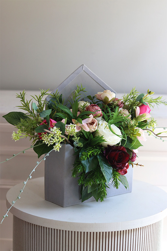 box - koperta z kwiatami, Coperto Odennia, wym.30x20x6.5cm