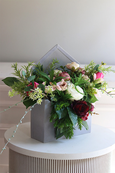 box - koperta z kwiatami, Coperto Odennia, wym.30x20x6.5cm