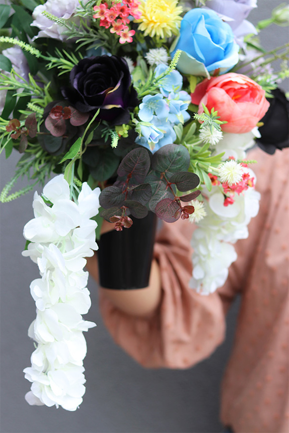 Leossa Rainbow, bukiet nagrobny we wkładzie