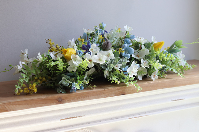 Silvietta wielkanocna girlanda na stół tendom.pl