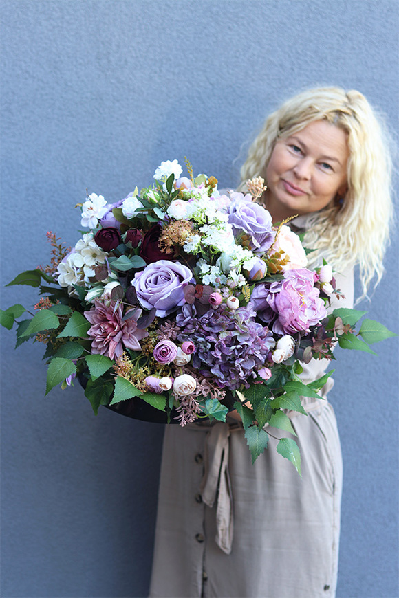 Merieta Violet, zestaw dekoracji