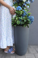 Belledia Concrete, sztuczna roślina w betonowej donicy