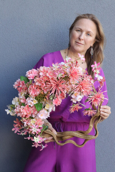 Savana Spring, asymetryczny wianek dekoracyjny