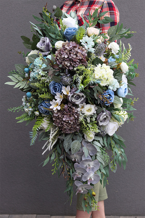 Nadia Blue 2, komplet dekoracji nagrobnych