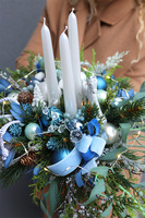 Bluesfera 2, zimowy stroik ze świecami