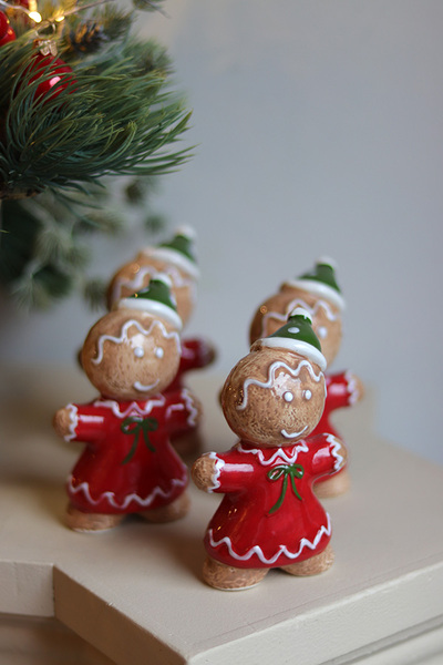 Gingerbread Baby, świąteczna figurka piernikowy ludek