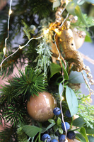 girlanda bożonarodzeniowa, Złota Kraina, dł.140cm  