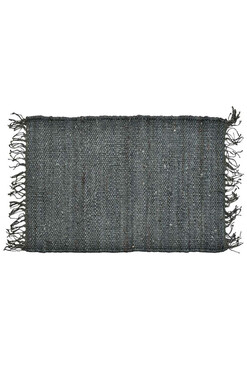 EcoEtno, dywanik bawełniany szary, wym.60x90cm