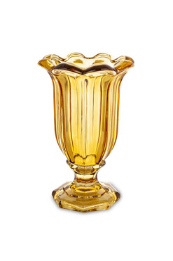 Ambra A, szklany wazon puchar, wym.32x20cm