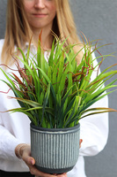 Zielona Trawa, kompozycja ze sztucznych traw