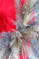 Subtelle Lilano, wianek na obręczy z proteą