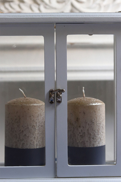 Marine, lampion drewniany