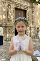 Dorothea Blue, komunijny wianek na głowę