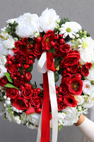 Kotylion, patriotyczny wianek dekoracyjny