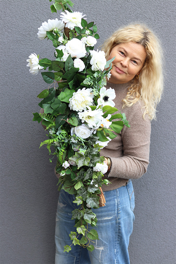 OD RĘKI dekoracja / wiązanka nagrobna / bukiet Eden