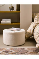 Teddy Essenza, pufa z futerkiem, wanilia