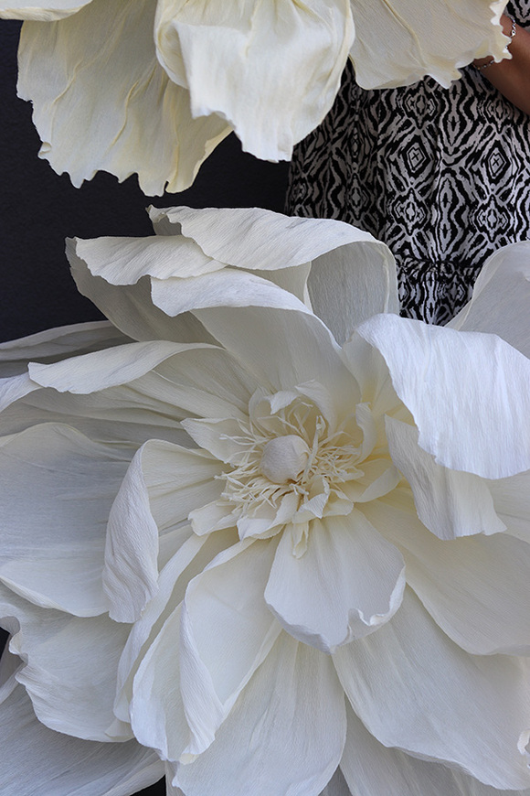 Peonia Paper Flowers, ręcznie robiony kwiat papierowy