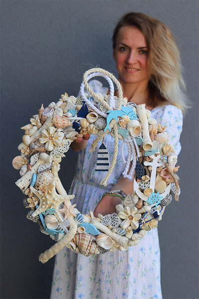  marynistyczny wianek na drzwi, Węzeł Marynarski