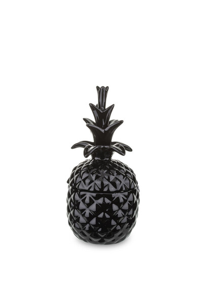 Ananas Black, pojemnik dekoracyjny amfora