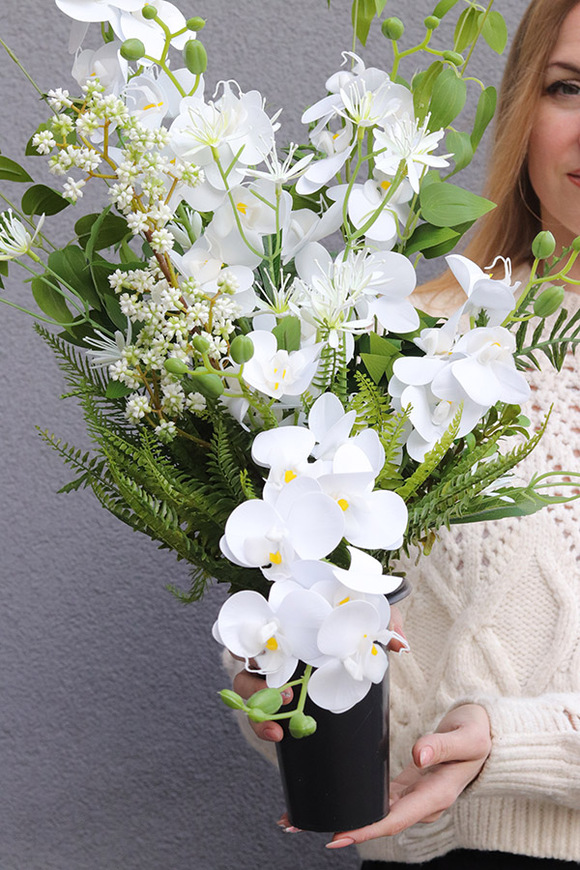 Orchid New Design, komplet dekoracji nagrobnych