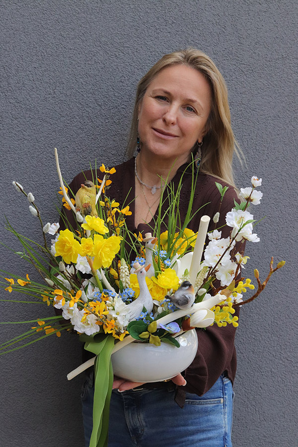 Ptasi Gaj, stroik wielkanocny z ptaszkami