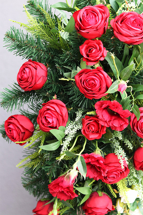 Polonia, okazała wiązanka nagrobna patriotyczna