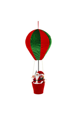 Balloon Xmas, zawieszka świąteczny balon D, wys.94cm
