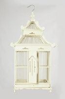 Etno Klatka 1 biała, wym.38x38x78cm