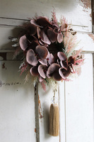 Orchidelia Boho, wianek na drzwi z chwostem, śr.32cm 