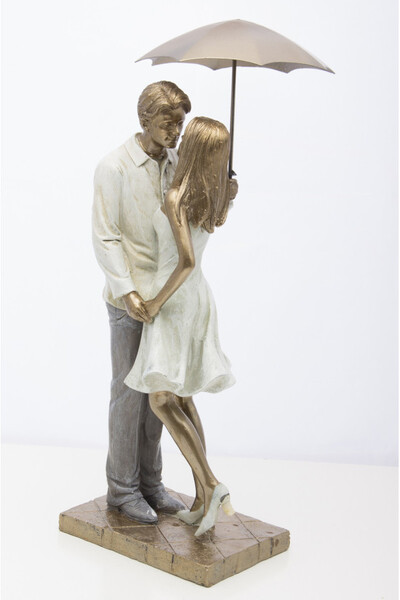 figurka Para Zakochanych pod Parasolem
