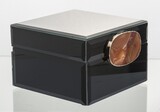 Agate Simple B, szklane puzderko / szkatułka na drobiazgi, wym.8x12.5x12.5cm