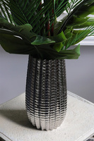 Strelicja Yfrena, kompozycja w złotej donicy