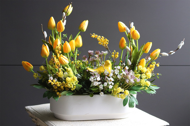 Słoneczna Energia Resta, stroik wielkanocny z ptaszkiem