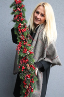 Czerwień Wigilijna, girlanda świąteczna