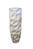 Fiberglass donica cygaro White Mar, wym.41x41x105cm 