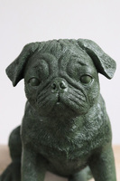 Dog in the Fog, figurka pies mops