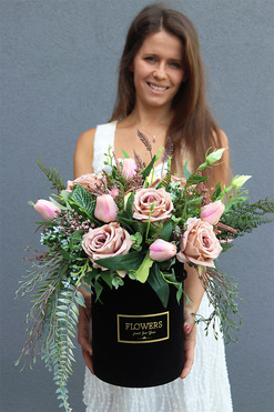 romantyczny flowerbox Hediata, wys.50cm