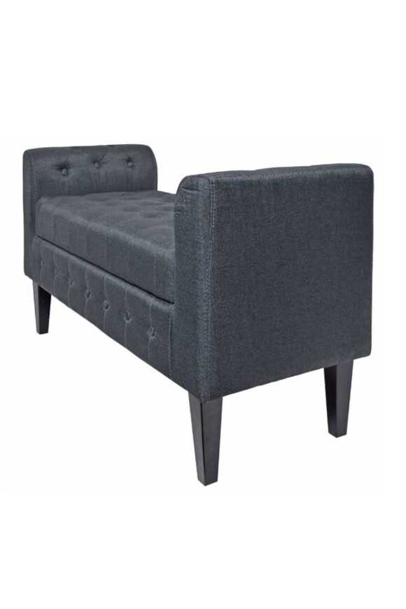 Samantha, pikowana ława / pufa / siedzisko, wym.115x46x59cm