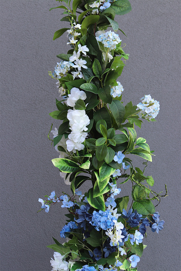 Belledia Concrete, sztuczna roślina w betonowej donicy