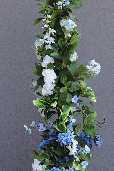 Belledia Concrete, sztuczna roślina w betonowej donicy