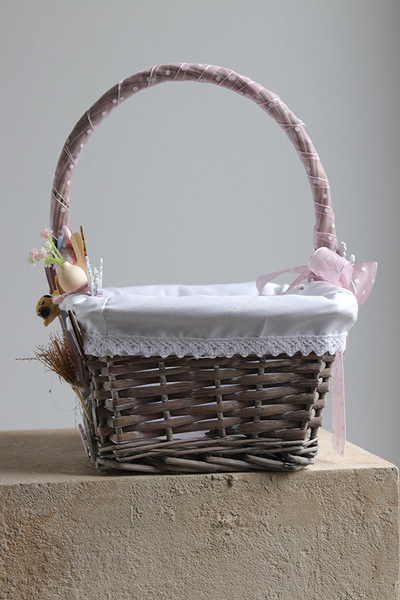 U Drzwi, dekorowany koszyczek wielkanocny