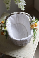 dekorowany koszyczek wielkanocny, Wella, wys.27cm